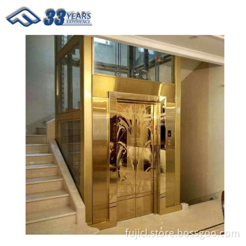 2 person 2 floors home villa elevator